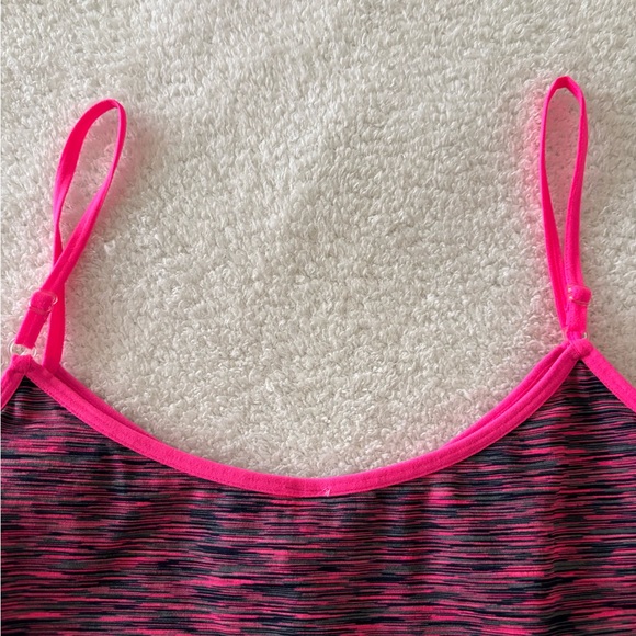 Just Be Vibrant Pink and Black Camisole Size 3X - Picture 5 of 11